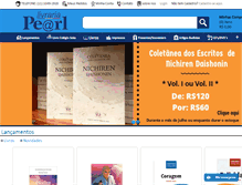 Tablet Screenshot of livrariapearl.com.br